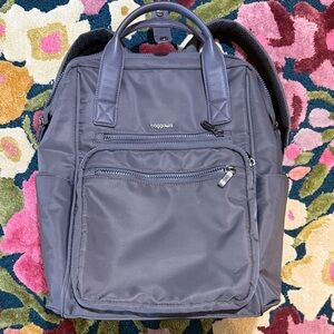 Baggallini Chelsea Laptop Backpack in Smoke Twill